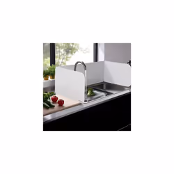Splatter Guard For Cooking - 4 Sided Splatter Guard For Hob - Splashback Protection For Kitchen Counter - Gas Hob Protector For Kitchen Counter Work