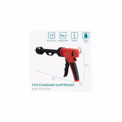 Caulking Gun - Apply Caulk with Silicone Gun - Easy Sealant Applicator in Gun Kit Uses 266ml / 295ml / 325ml (9oz / 10oz