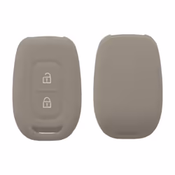 Key Cover Compatible with Renault Dacia 2 Button Remote Control Car Key - Soft Silicone Car Key Fob Holder Protector Case - G ...
