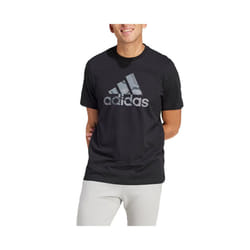 ADIDAS IR5828 Mens T Shirts Camo Badge Sports Top Black - XL