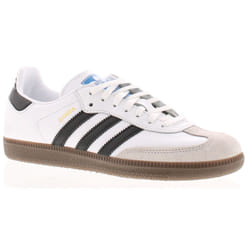 ) Adidas Originals Samba Og Boys' Trainers UK Size - White, 3 (Adults'
