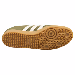 adidas Samba Og Mens Fashion Trainers in Olive White - 8.5