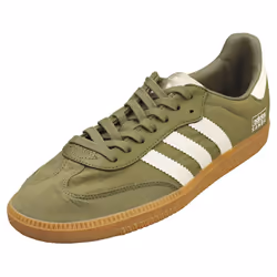 adidas Samba Og Mens Fashion Trainers in Olive White - 7.5
