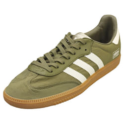 adidas Samba Og Mens Fashion Trainers in Olive White - 7.5
