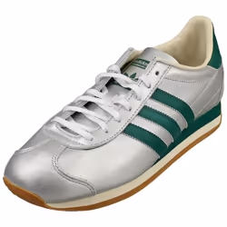 adidas Country Og Womens Fashion Trainers in Silver Green - 10
