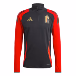 2024-2025 Belgium Training Top (Black) - XS