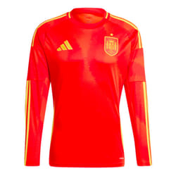 2024-2025 Spain Long Sleeve Home Shirt - 3XL