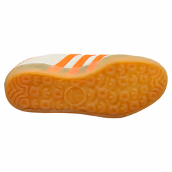 adidas Gazelle Indoor Womens Fashion Trainers in Linen Green Orange - 8.5 UK