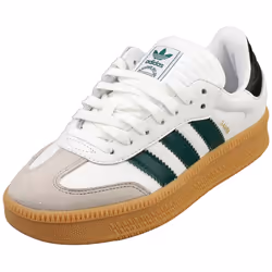 adidas Samba Xlg Unisex Fashion Trainers in White Green - 4.5