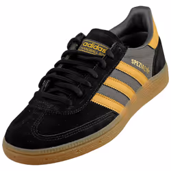 adidas Handball Spezial Mens Fashion Trainers in Black Yellow Grey - 7