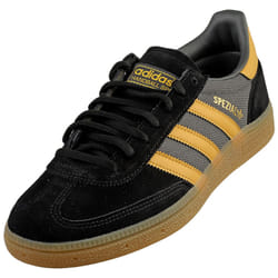 adidas Handball Spezial Mens Fashion Trainers in Black Yellow Grey - 7