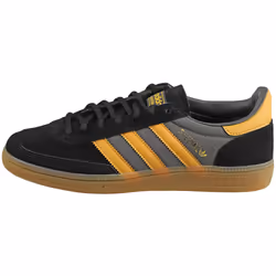 adidas Handball Spezial Mens Fashion Trainers in Black Yellow Grey - 7