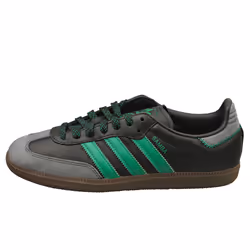 adidas Samba Og Womens Fashion Trainers in Black Green - 5