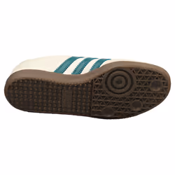 adidas Samba Og Womens Casual Trainers in White Green - 4