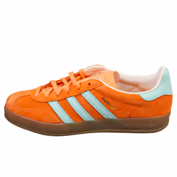 adidas Gazelle Indoor Mens Fashion Trainers in Orange Mint - 4.5 UK