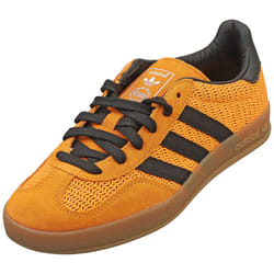 adidas Gazelle Indoor Mens Fashion Trainers in Orange Black - 4.5