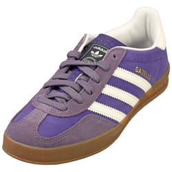 adidas Gazelle Indoor Mens Fashion Trainers in Purple - 5