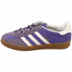 adidas Gazelle Indoor Mens Fashion Trainers in Purple - 4