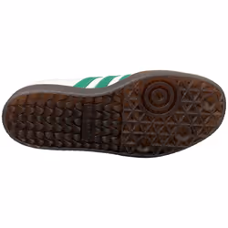 adidas Sambae Womens Fashion Trainers in White Green - 6