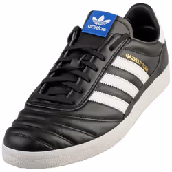 adidas Gazelle Team Mens Fashion Trainers in Black White - 9