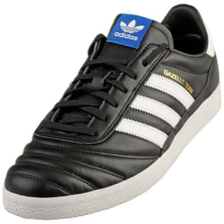 adidas Gazelle Team Mens Fashion Trainers in Black White - 7