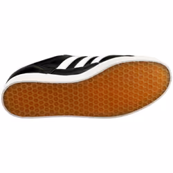 adidas Gazelle Team Mens Fashion Trainers in Black White - 7