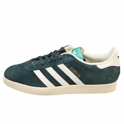 adidas Gazelle Mens Fashion Trainers in Green Off White - 8 UK