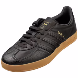 adidas Gazelle Indoor Mens Casual Trainers in Black Gum - 8