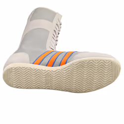 adidas Japan Vh Womens Knee High Trainers in Silver Orange - 3.5 UK