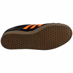 adidas Gazelle Team Mens Fashion Trainers in Black Orange - 7.5