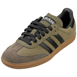 adidas Samba Og Mens Fashion Trainers in Olive Black - 4.5