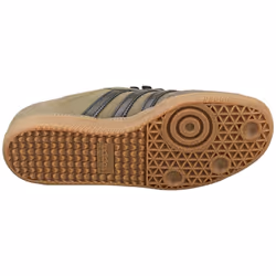 adidas Samba Og Mens Fashion Trainers in Olive Black - 4.5