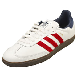 adidas Samba Og Mens Casual Trainers in White Red - 5.5