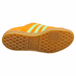 adidas Hamburg Womens Fashion Trainers in Orange Green - 4