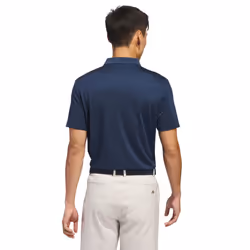 adidas Golf Mens 2025 Performance Left Chest Logo Stretch Polo Shirt - XXXL, Collegiate Navy Sport