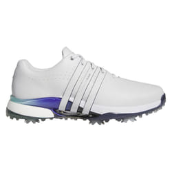 adidas Golf Mens Tour 360 Golf Shoes - Dash Grey/Aurora/Blue - UK 6.5