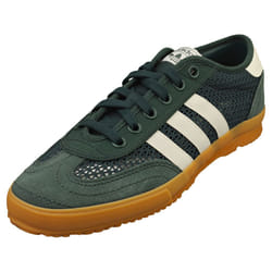 adidas Tischtennis Unisex Fashion Trainers in Dark Green - 5