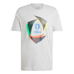 adidas EURO24 Official Emblem Ball T-Shirt - Grey - 3XL