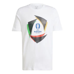 adidas Euro 2024 Official Emblem Trophy T-Shirt - White - 3XL