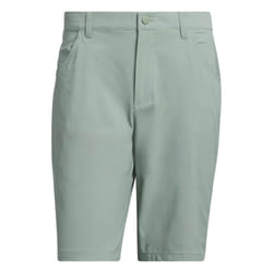 adidas Golf Mens 2025 Ultimate 5-Pocket Lightweight Stretch Golf Shorts - 36" Waist, Silver Green