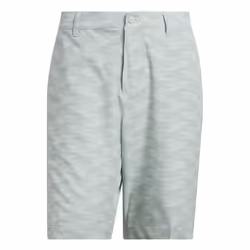 adidas Golf Mens 2025 Ultimate365 Water Repellent Lightweight Printed Shorts - 36" Waist, Wonder Silver