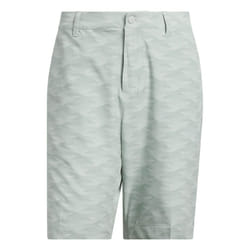 adidas Golf Mens 2025 Ultimate365 Water Repellent Lightweight Printed Shorts - 36" Waist, Wonder Silver