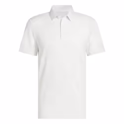 adidas Golf Mens 2025 Ultimate365 Micro Texture Sustainable Polo Shirt - L, White