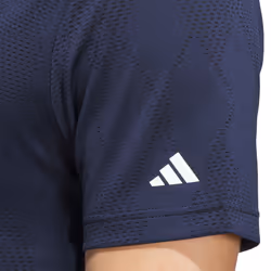 adidas Golf Mens 2025 Ultimate365 Micro Texture Sustainable Polo Shirt - XL, Collegiate Navy