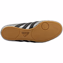 adidas Taekwondo Womens Fashion Trainers in Silver Black - 6
