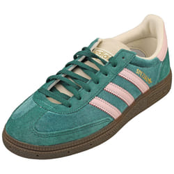adidas Handball Spezial Womens Fashion Trainers in Green Pink - 4