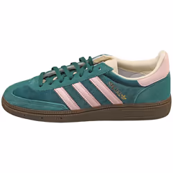 adidas Handball Spezial Womens Fashion Trainers in Green Pink - 4