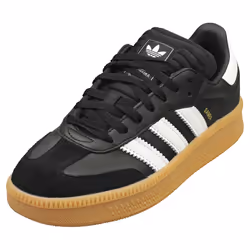 adidas Samba Xlg Unisex Casual Trainers in Black White - 3 UK