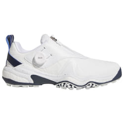 adidas Golf Mens 2025 CODECHAOS BOA 25 Lightstrike Spikeless Golf Shoes - UK 7, White/Silver/Navy
