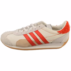 adidas Country Og Womens Fashion Trainers in Off White Red - 4